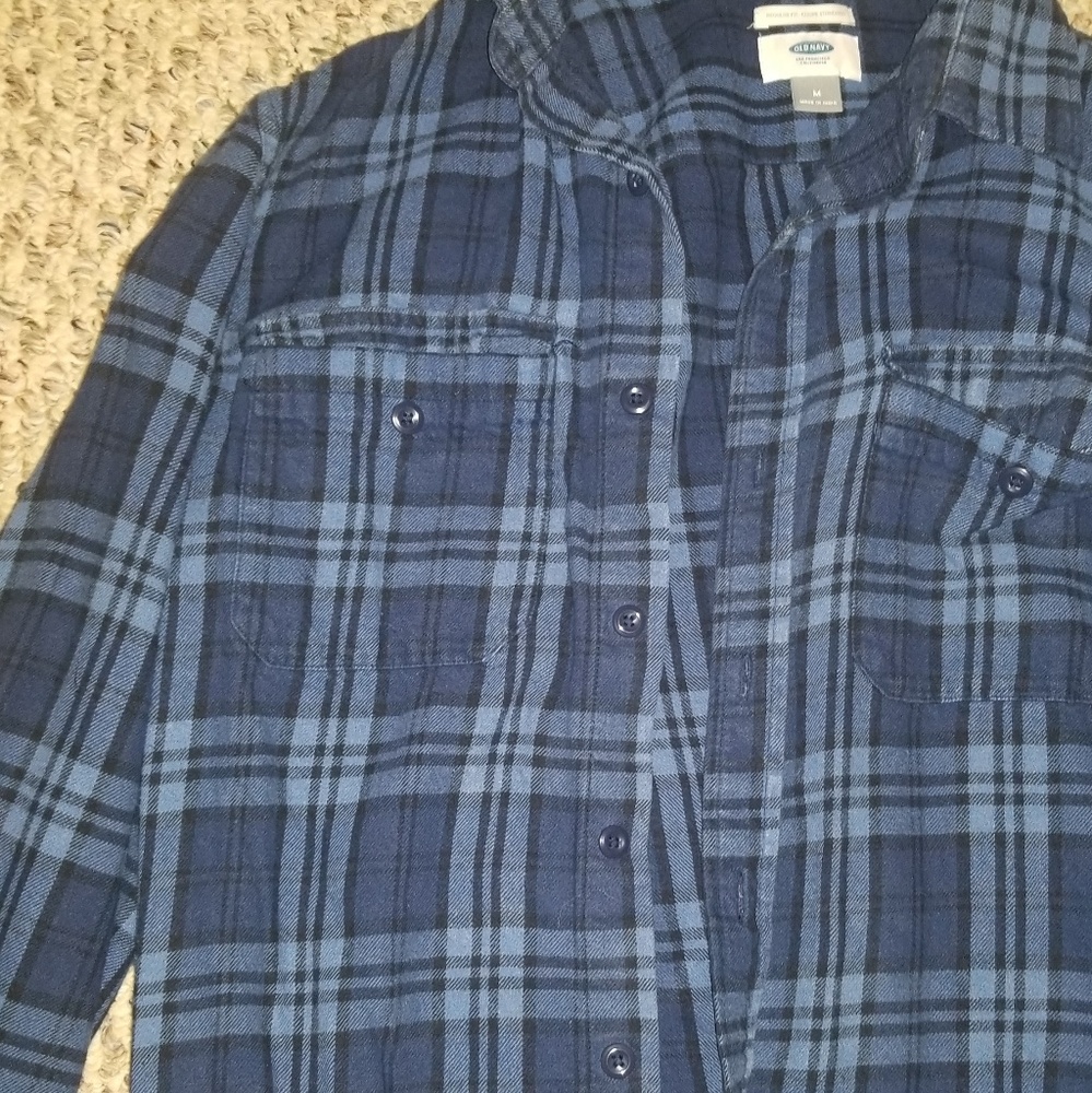 Blue flannel - Picture 2 of 3